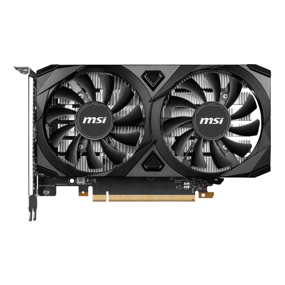 Video card MSI GeForce RTX 3050 Ventus 2X OC, 6GB, black