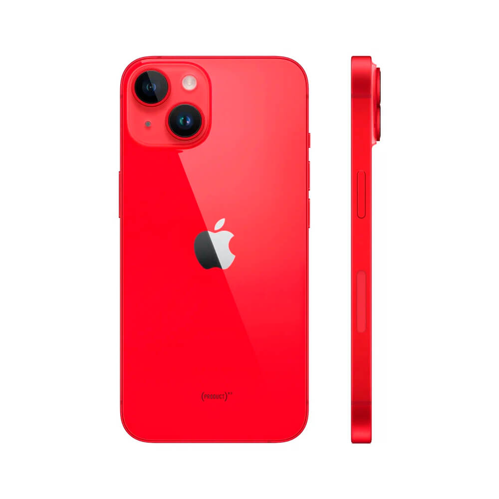 Smartphone Apple iPhone 14 (PRODUCT) RED 256 GB, (2 Sim), Red