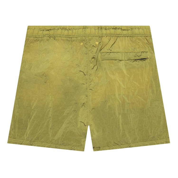 Stone Island Nylon Metal 'Yellow' Shorts, yellow