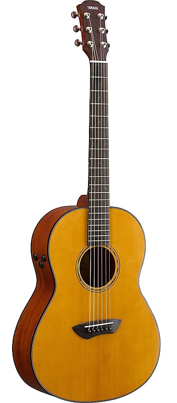 Yamaha CSF-TA TransAcoustic Parlor Acoustic electric guitar Vintage Natural