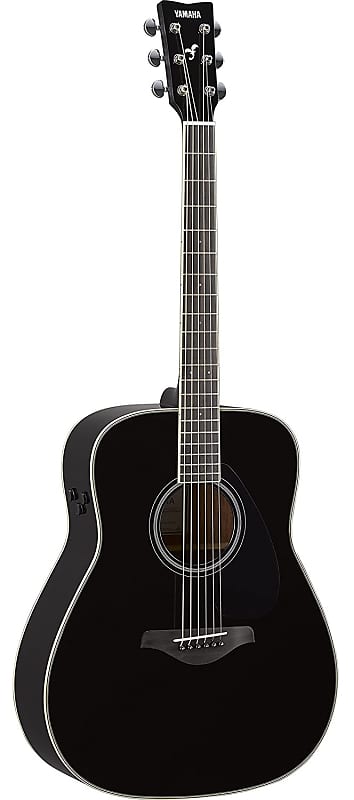 جيتار كهربائي صوتي Yamaha FG-TA TransAcoustic Dreadnought Black