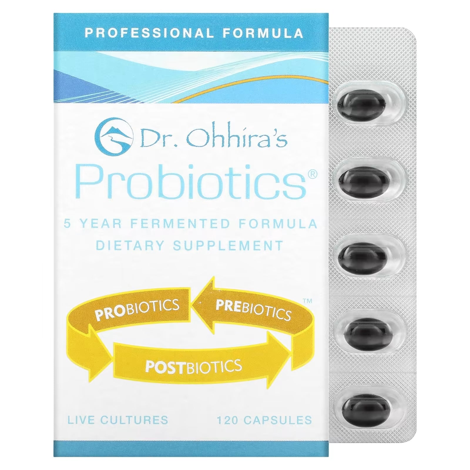 Dr. Ohhira's Professional Formula Probiotics, 120 Capsules