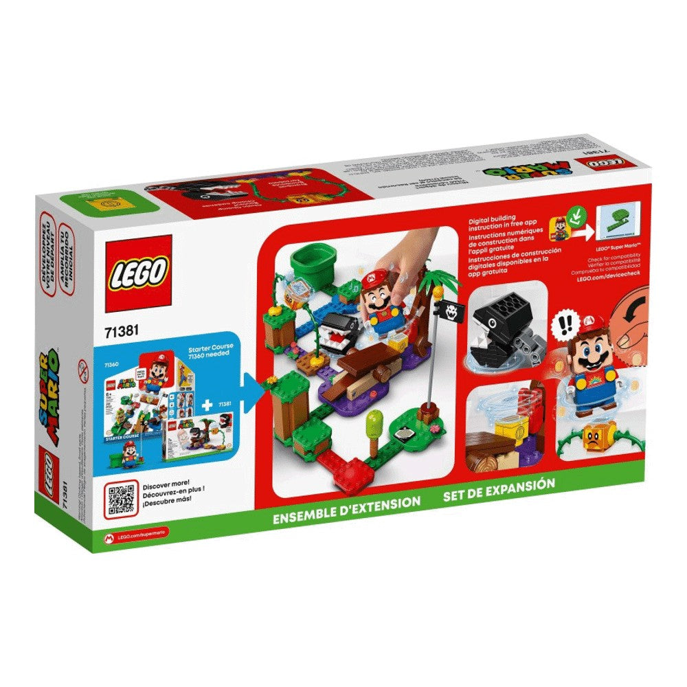 LEGO Super Mario 71381 Set Kusalkin on a chain - meeting in the jungle