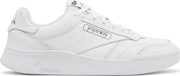 حذاء رياضي من ماركة Reebok باللون الأبيض من Beams x Paperboy paris x club c legacy 'white'