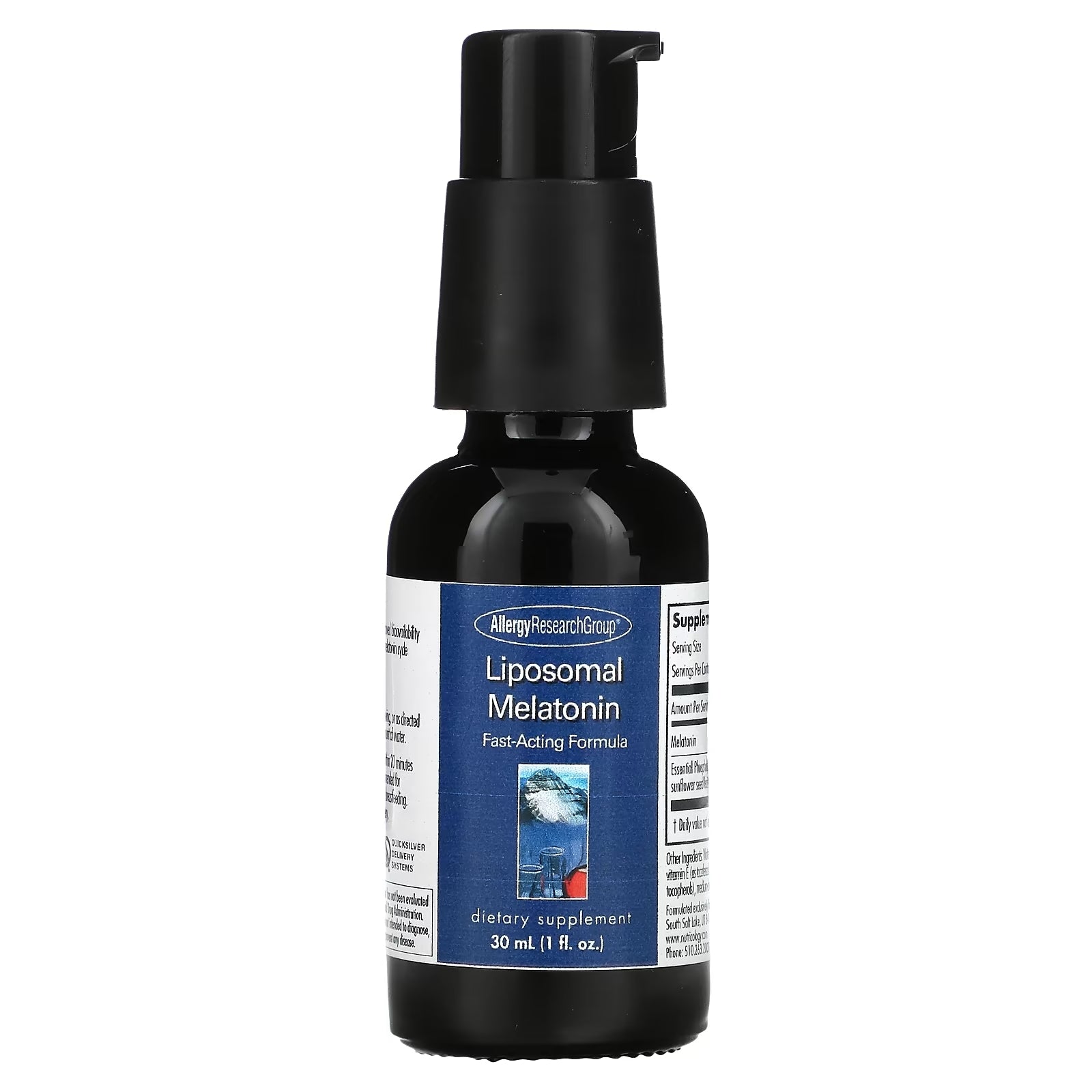 Allergy Research Group Liposomal Melatonin, 30 ml