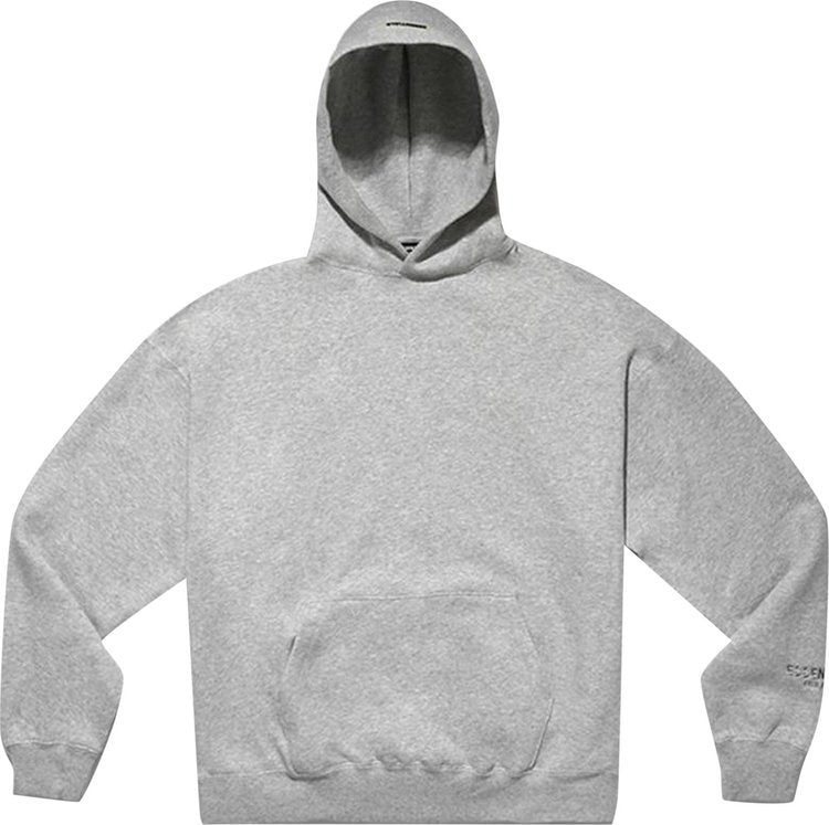 Fear of God Essentials Los Angeles Pullover Hoodie 'Grey', Gray