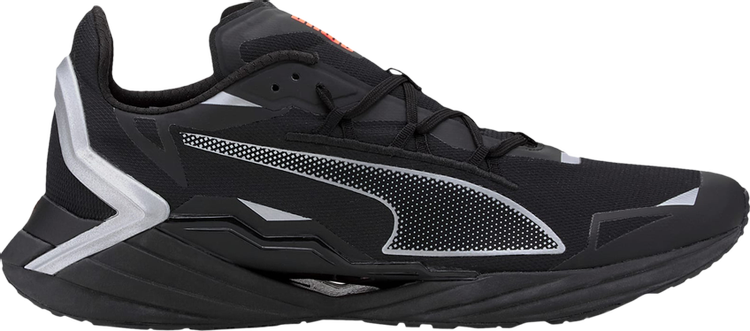 Sneakers Puma UltraRide Runner ID Black Metallic Silver, black