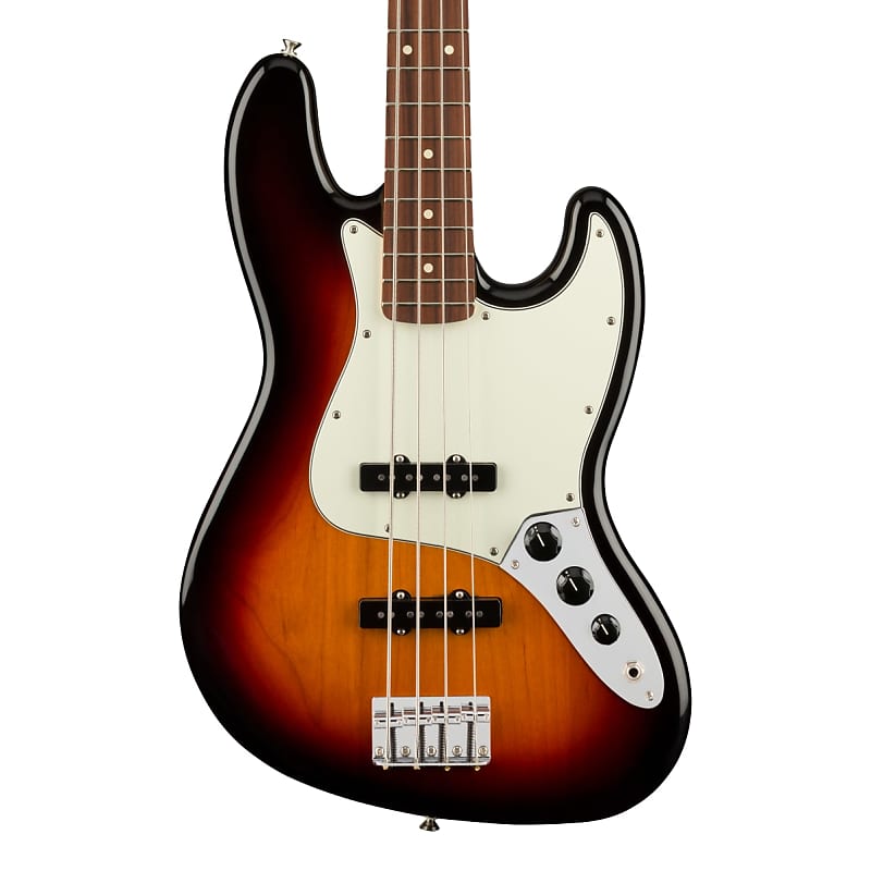 Fender Player Jazz Bass Pau Ferro Fingerboard, 3 Colors, Sunburst