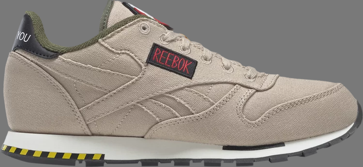 Ghostbusters x classic leather j 'khaki flight suit' Reebok sneakers, brown