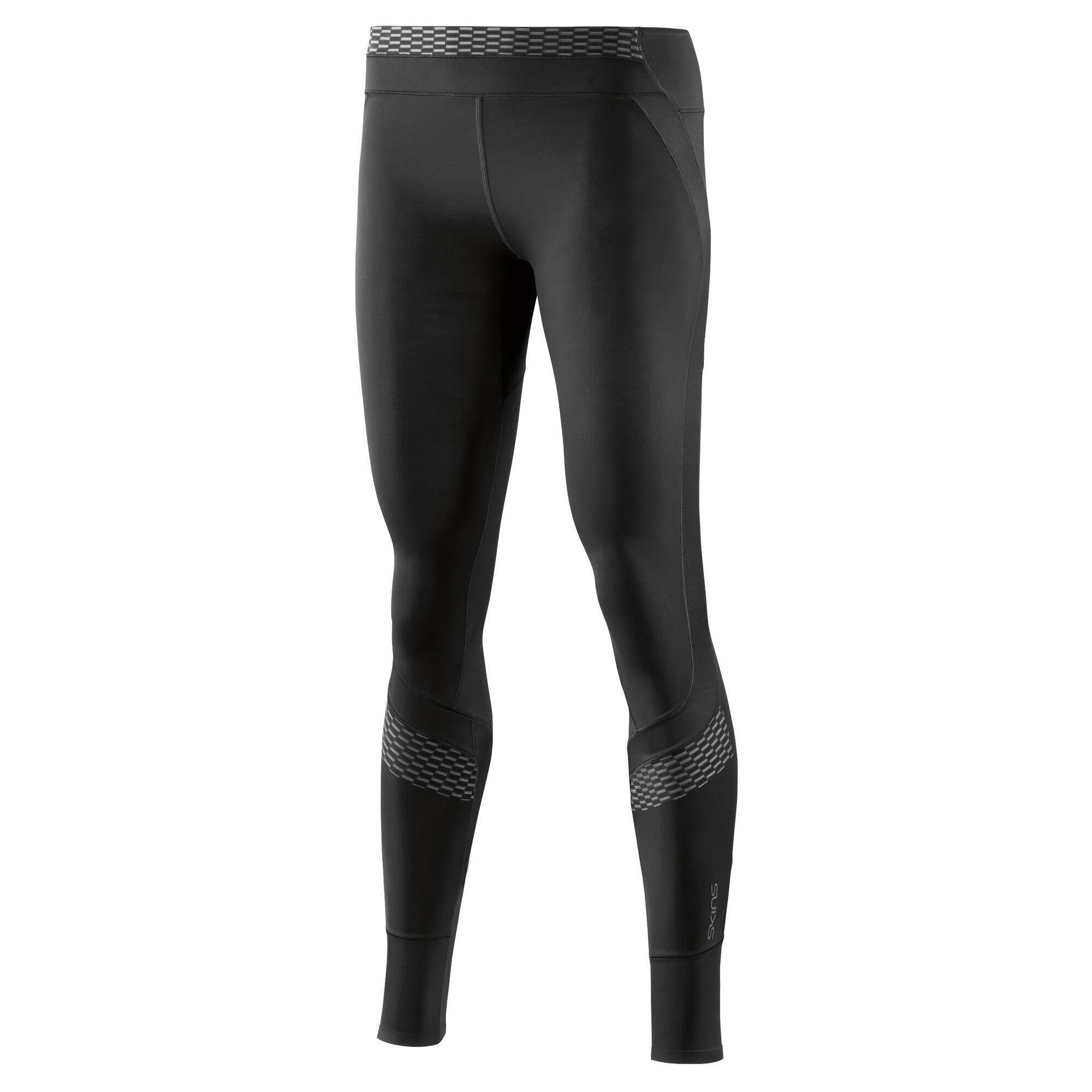 بنطلون ضغط DNAmic Soft Long Tights SKINS، بترولي