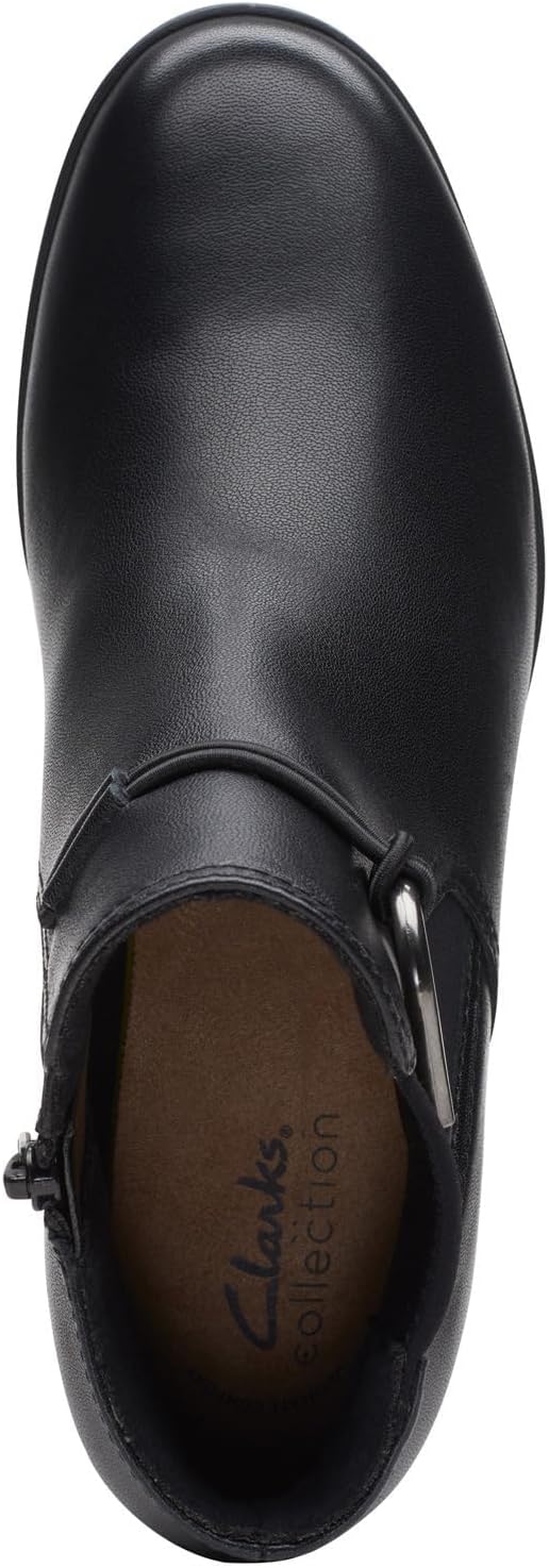 Emily 2 Kaylie Clarks ankle boots, black leather