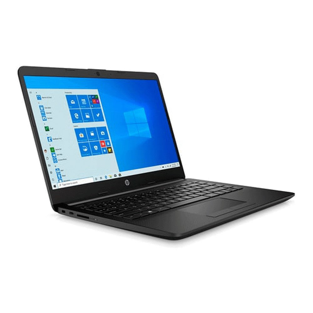 لابتوب HP 14-dk1013dx 14" HD 4GB/128GB، أسود، لوحة مفاتيح إنجليزية