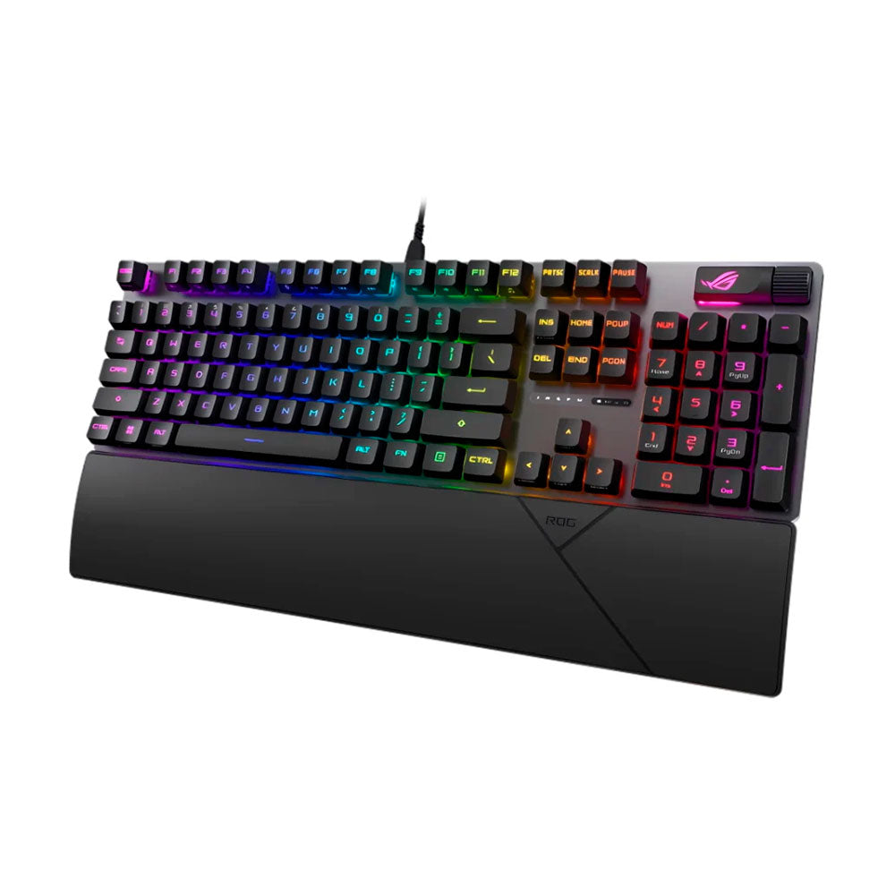 Gaming keyboard Asus ROG Strix Scope II, RX red, PBT, black