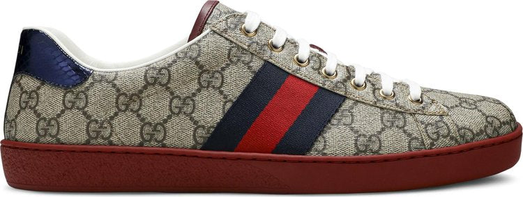 Gucci Ace GG Supreme Beige sneakers, beige