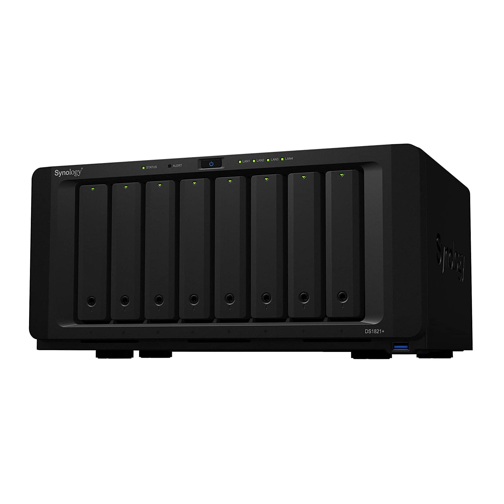 Network storage Synology DiskStation DS1821+, 8 bays, without disks, black