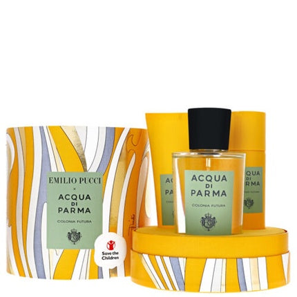 مجموعة هدايا Acqua Di Parma Colonia Futura EDC Natural Spray 100ml العلامة التجارية الجديدة - المملكة المتحدة