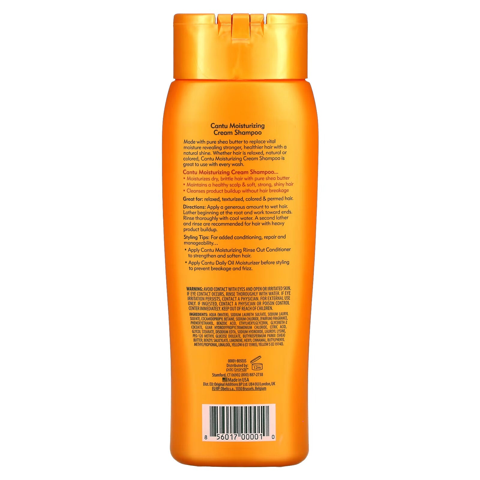 Cantu, Shea Butter, Moisturizing Cream Shampoo, 13.5 fl oz (400 ml)