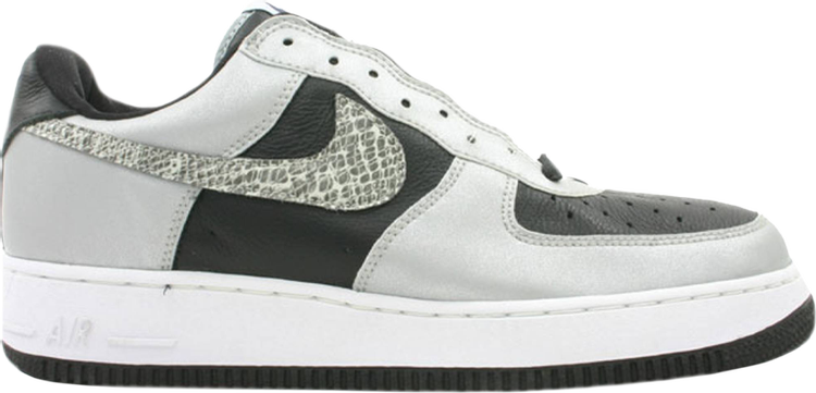 حذاء Nike Air Force 1 B '3M Snake' 2001، باللون الأسود