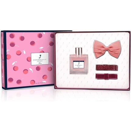 Jacadi Mademoiselle Petite Cerise eau de toilette 100 ml with hair clips