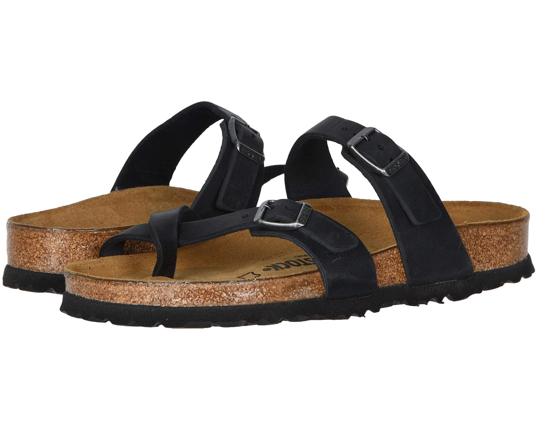 Sandals Mayari Oiled Leather Birkenstock, leather