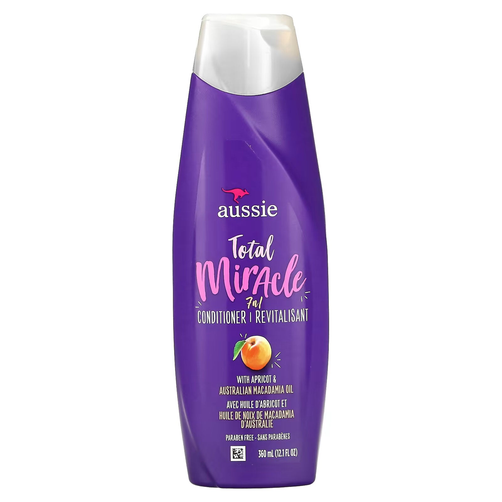 Aussie, Total Miracle 7N1, apricot and macadamia oil conditioner 360 ml (12.1 fl oz)