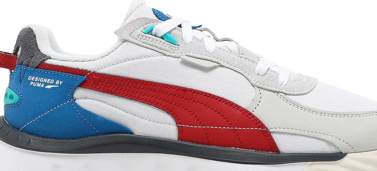 Sneakers Puma Wild Rider Layers - White Urban Red, white