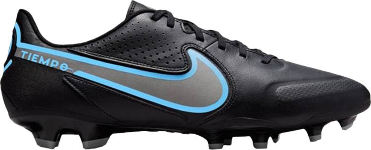 Nike Tiempo Legend 9 Academy MG 'Black Blue Hero' Boots, black