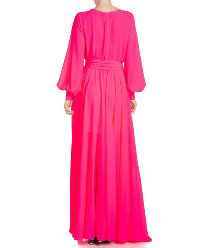 Women's maxi dress LilyPad Meghan Los Angeles, pink