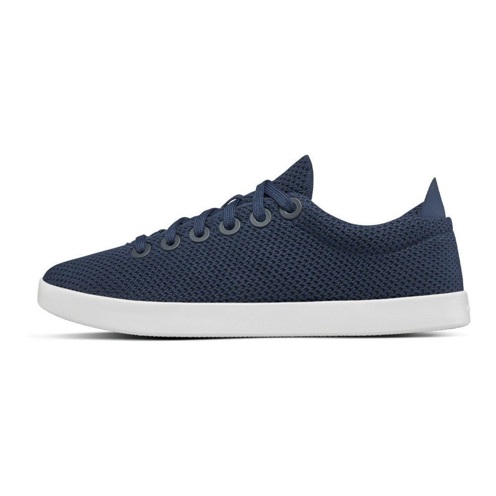 Allbirds Tree Pipers sneakers with white sole, dark blue