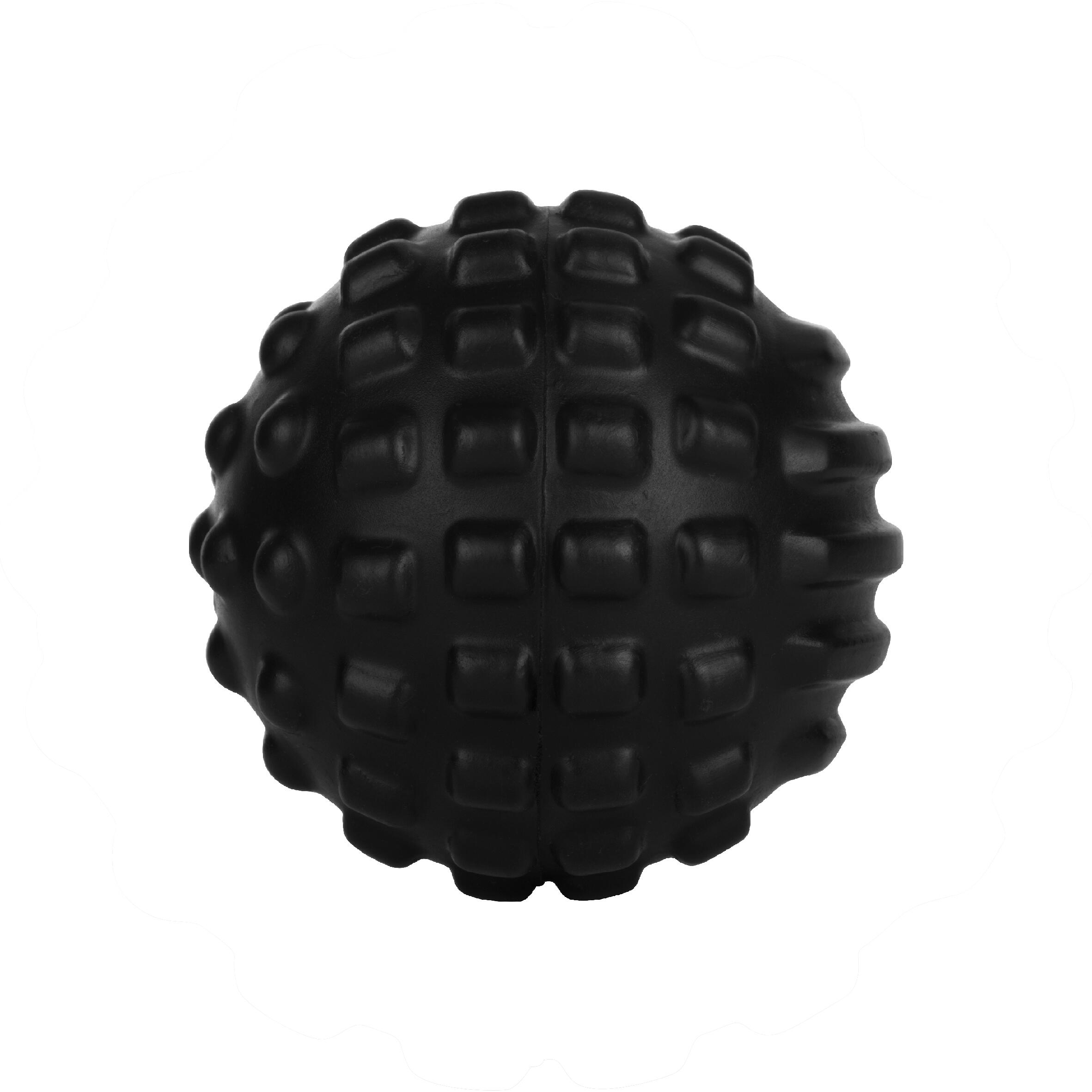 Massage ball 500 SMALL black DECATHLON, black