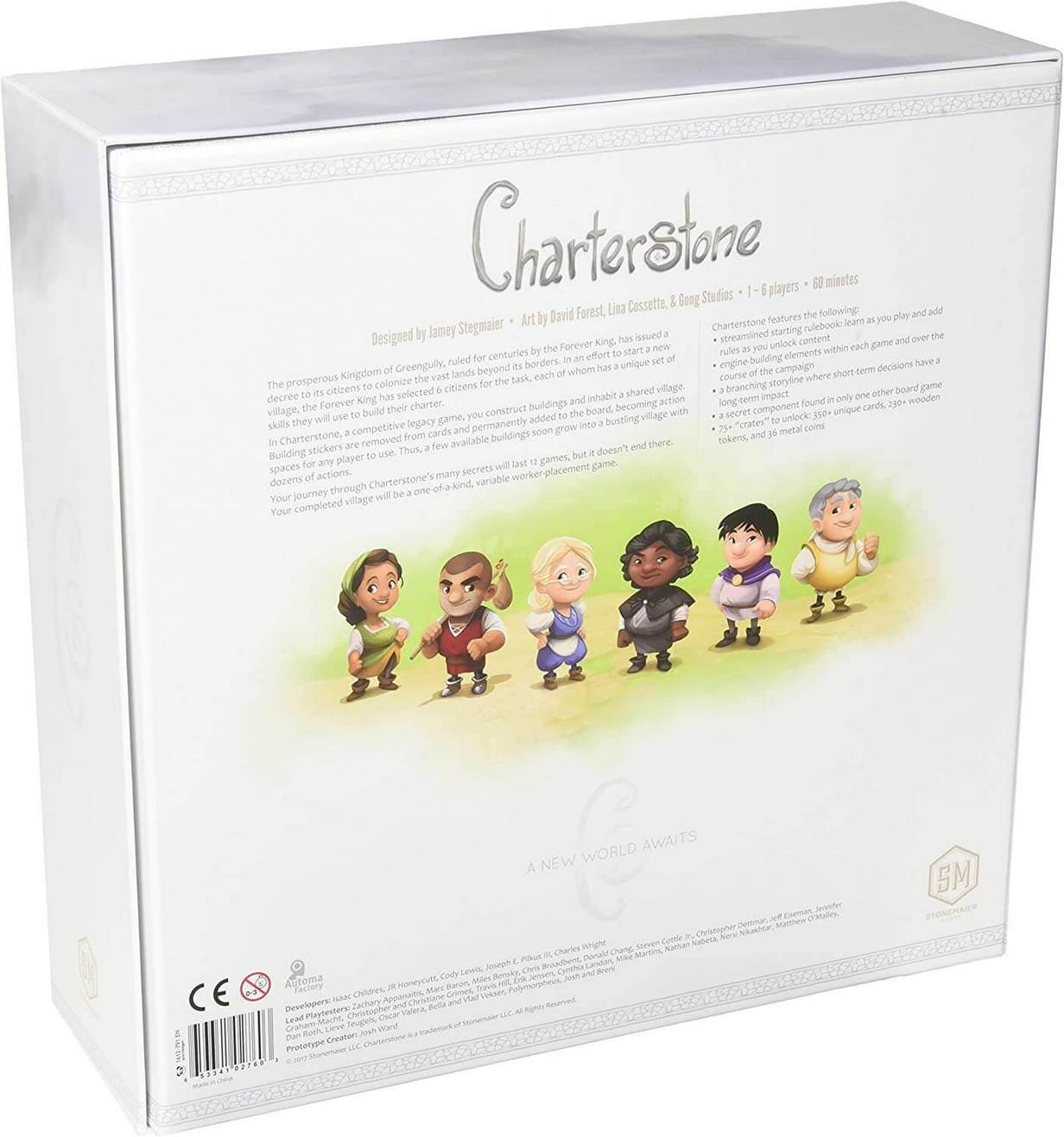 لعبة لوحية من Stonemaier Games Charterstone