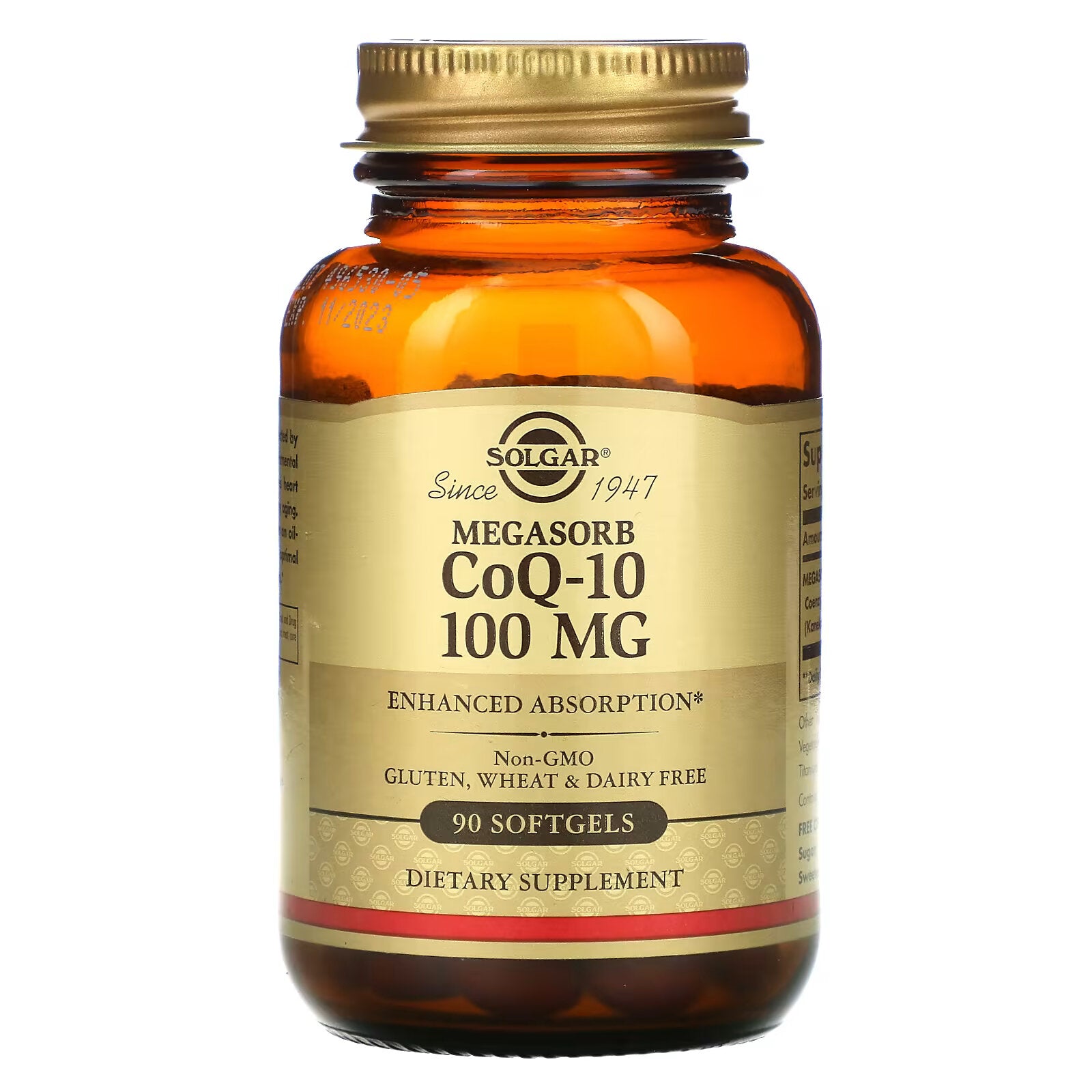 Megasorb with coenzyme Q-10 Solgar 100 mg, 90 capsules