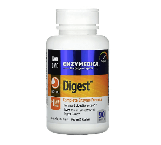 Digest Enzymedica Complete Enzyme Formula, 90 Capsules