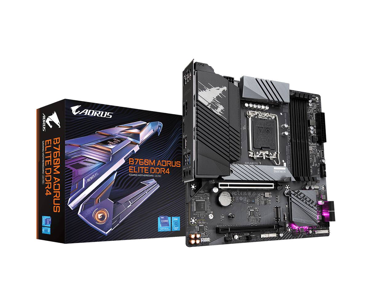 لوحة أم GIGABYTE B760M AORUS ELITE DDR4