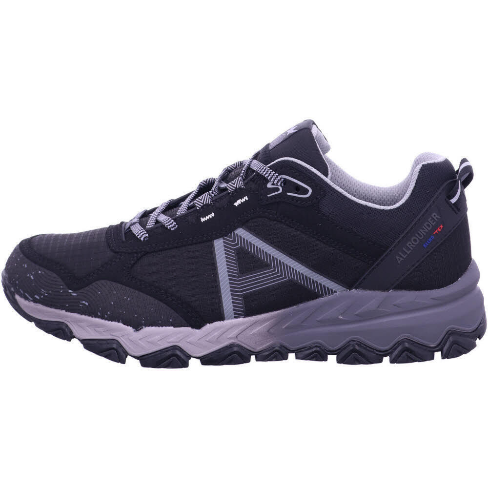 Allrounder Challenge-Tex outdoor sneakers, black/dark gray