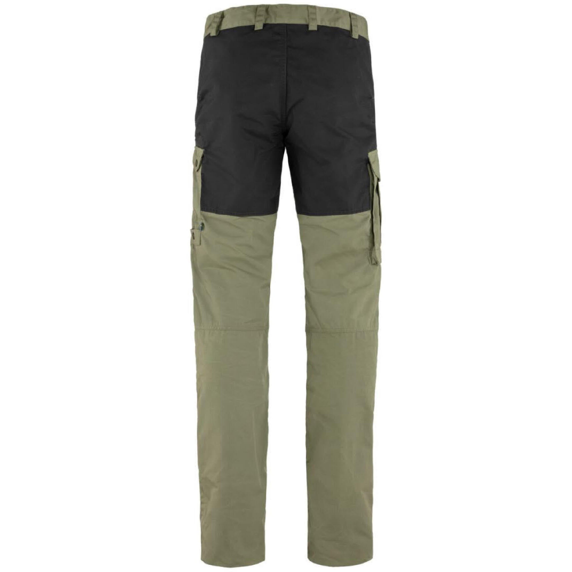 Fjallraven Barents Pro Trs M trousers with elastic waist, olive/green