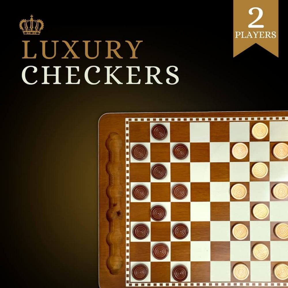 لعبة الطاولة Regal Games Luxury Checkers