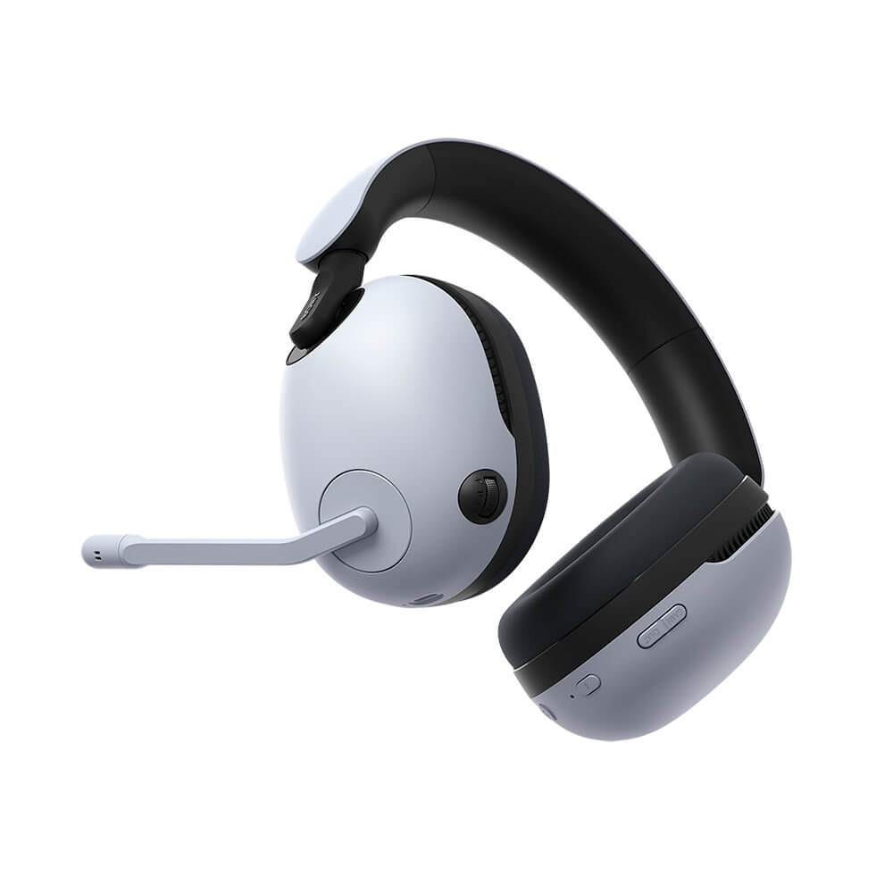 Sony INZONE H7 wireless headphones, black/white