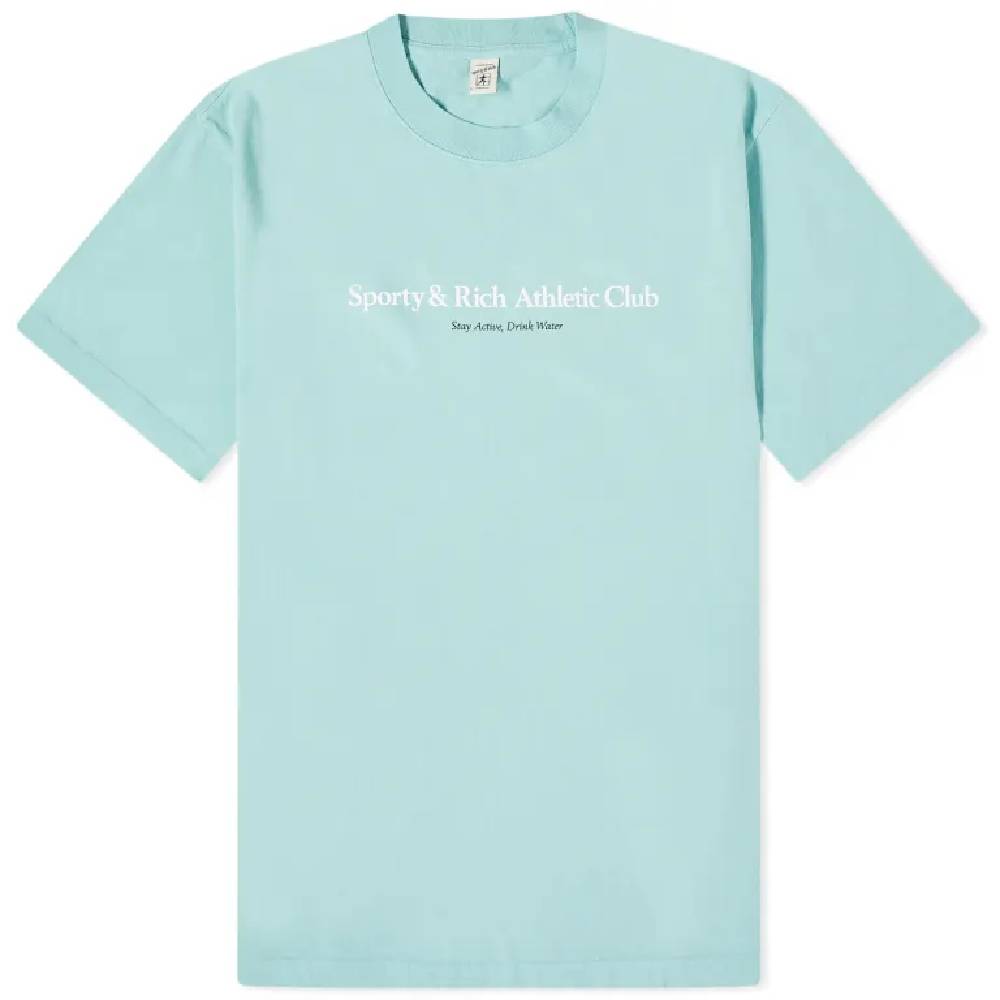 T-shirt Sporty & Rich Athletic Club, turquoise