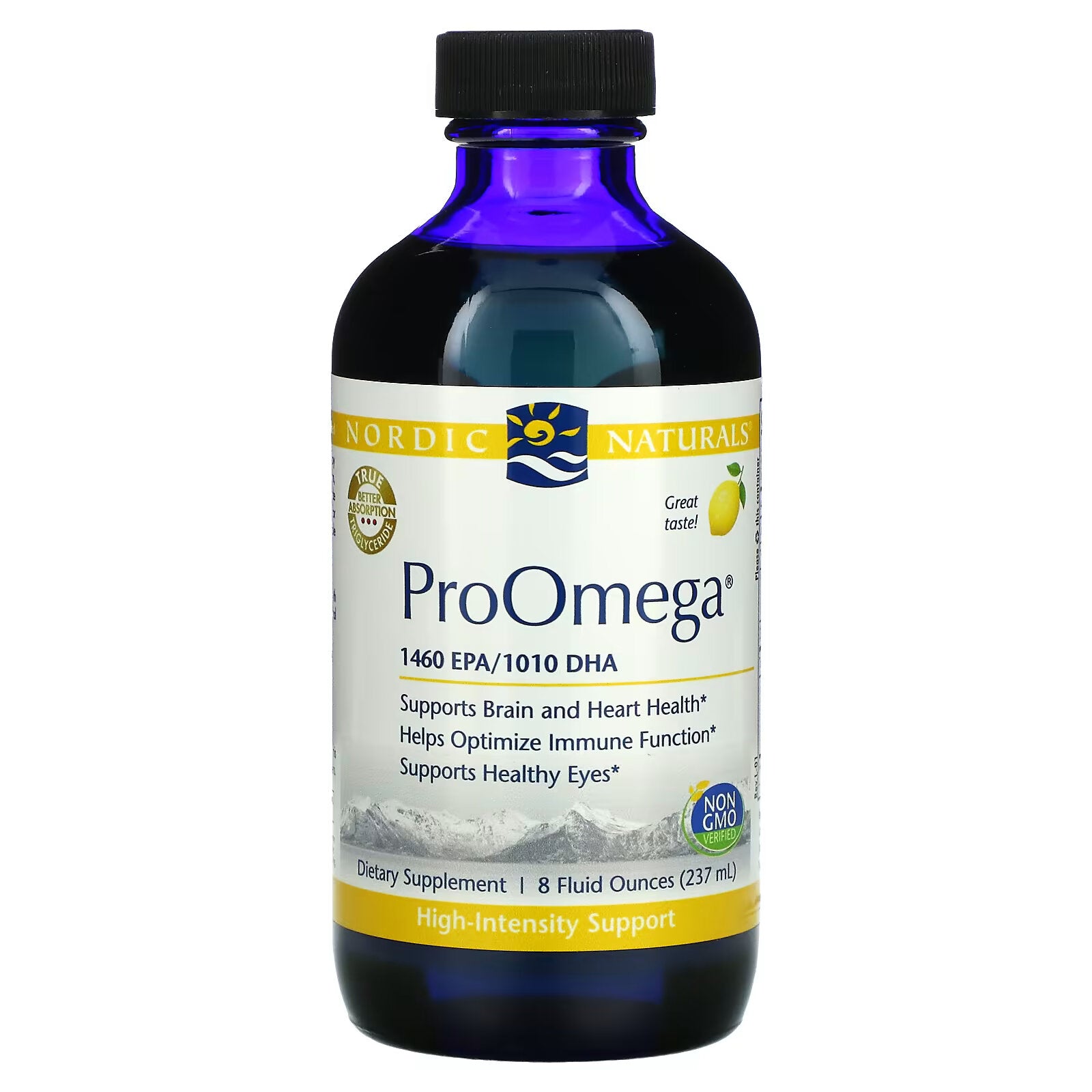 Nordic Naturals، ProOmega، ليمون، 8 أونصة سائلة (237 مل)