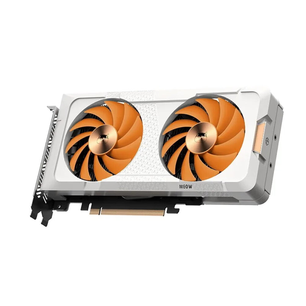 Video card Colorful Colorfire GeForce RTX 4060 Meow 8 GB, white