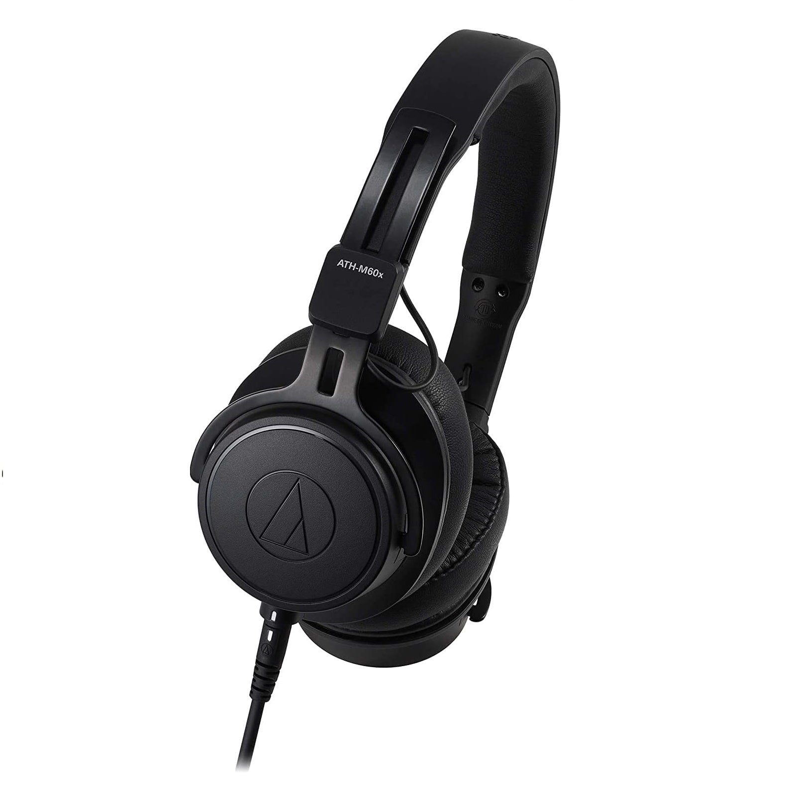 سماعات رأس مراقبة Audio-Technica ATH-M60X، باللون الأسود