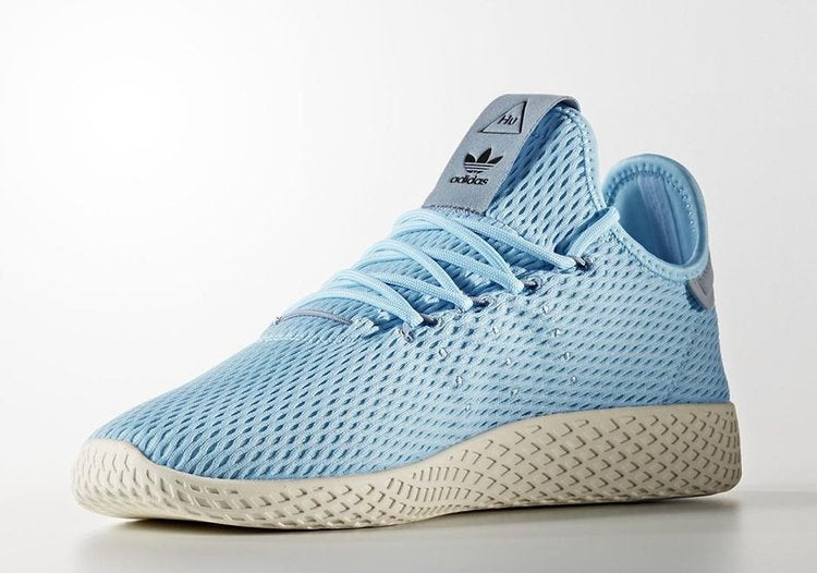 Adidas Pharrell x Tennis Hu 'Ice Blue' sneakers, blue