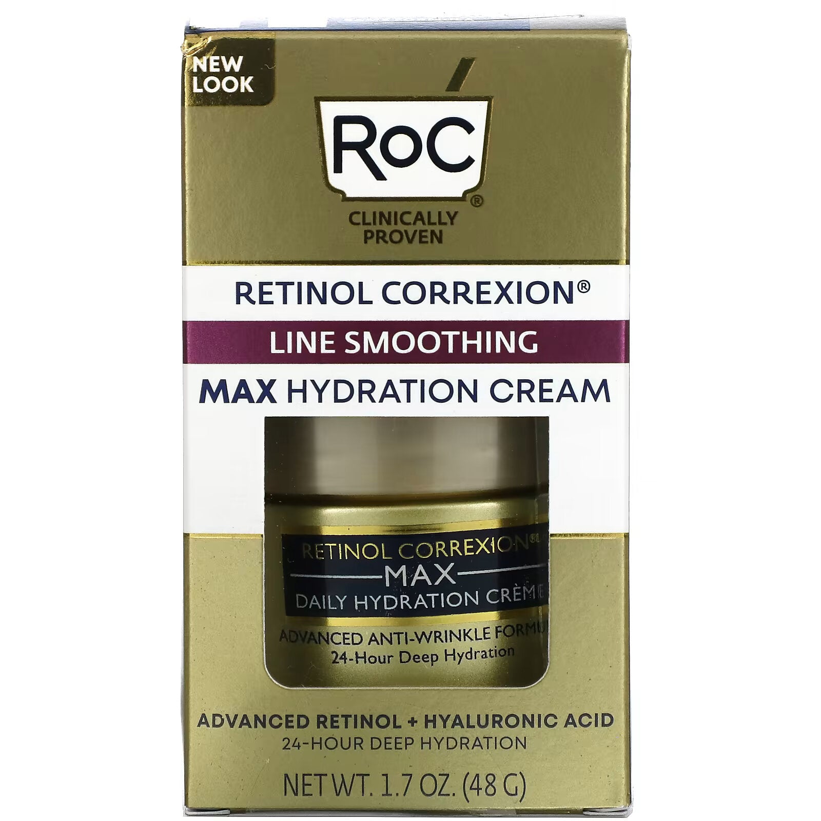 RoC, Retinol Correxion, Maximum Hydration Day Cream, 1.7 oz (48 g)