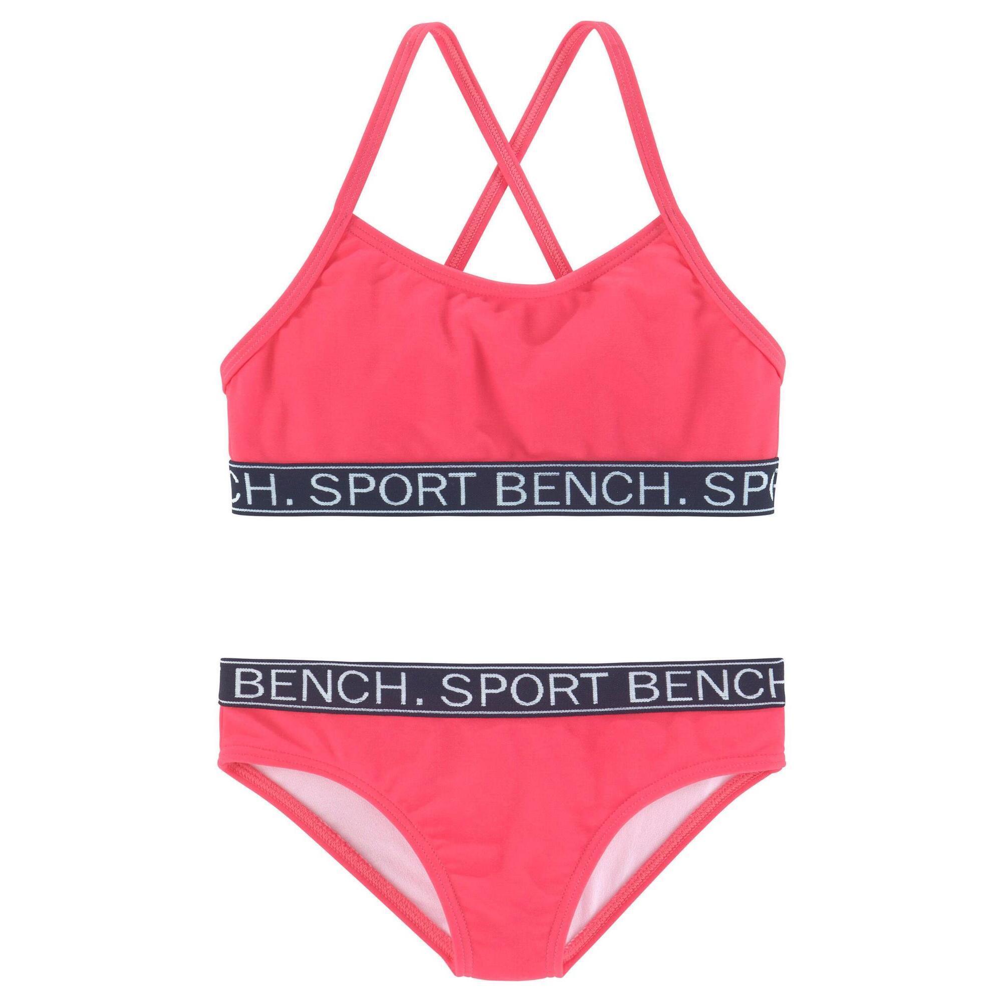 حمالة صدر بيكيني نسائية BENCH، وردية اللون