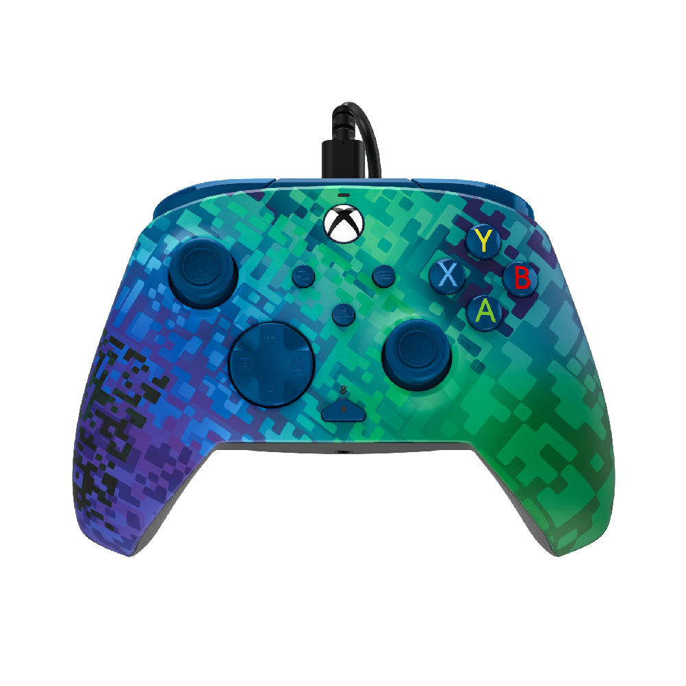 Gamepad PDP REMATCH Glitch Green, green