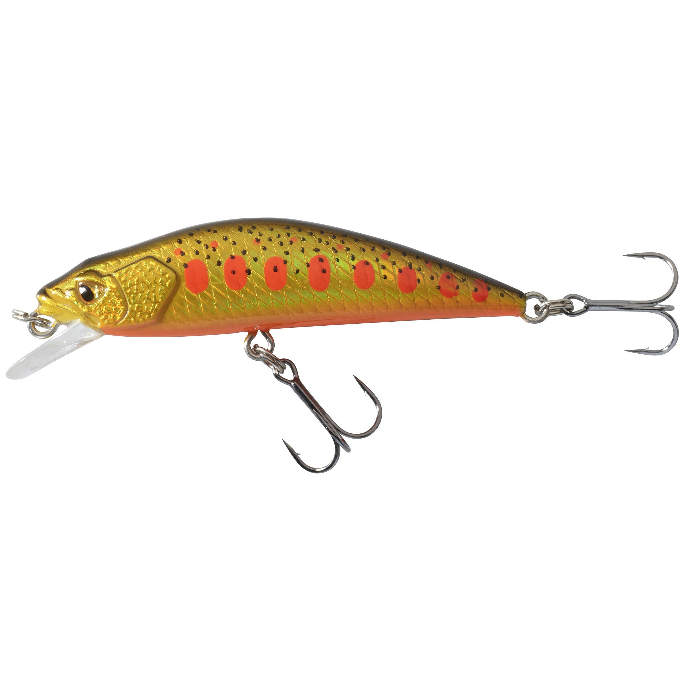 Wobbler Trout Minnow WXM MNWFS 50 US Yamame orange CAPERLAN black/neon yellow/neon blood orange