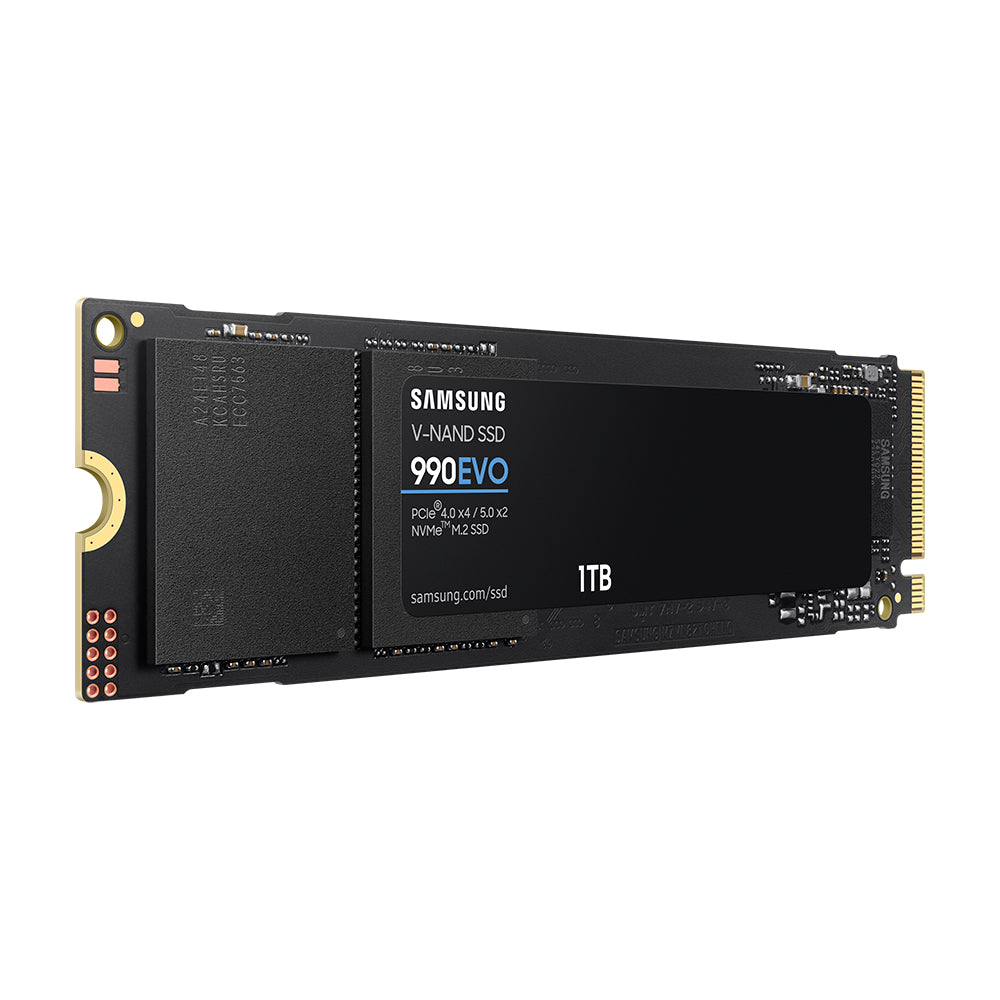 SSD داخلي Samsung 990 EVO، MZ-V9E1T0BW، سعة 1 تيرابايت، M.2 2280