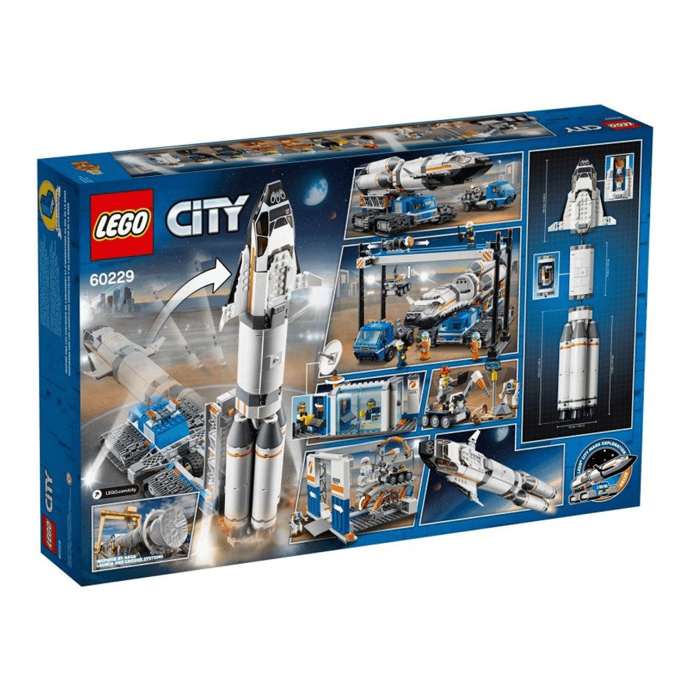 LEGO City 60229 Construction site and vehicle for transporting a rocket