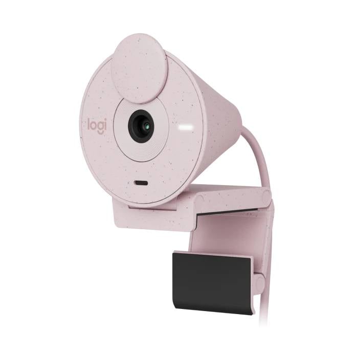 Logitech Brio 300 Full HD Webcam, pink